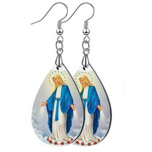 Catholic Virgin Mary Earrings
